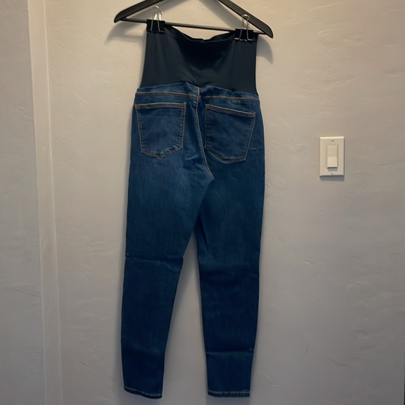 Indigo Poppy Maternity Jeans Large - Picture 3 of 7